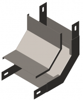 ЛМПК90 150х50, S0.6, угол внутренний 90* с крышкой